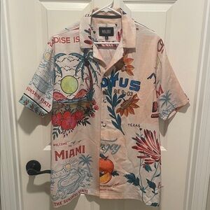 Malibu by Drill Coltlhing Co.- Men's Causal Retro-style Shirt